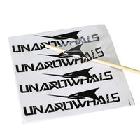 Autocollants de Transfert UV Personnalisés pour Logo, Impression Vinyle Transparente Étanche pour Verres