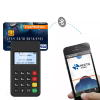 Lecteur de cartes mobile M6 PLUS HCCTG Mini NFC / IC / MSR 3 en 1 pour paiement par carte de crédit MPOS