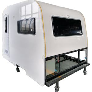 <span class=keywords><strong>Autocaravana</strong></span> de 2 Plazas con Cabina Trasera de Alta Calidad, Fabricada en China, OEM ODM, Construcción en FRP y Madera Contrachapada, Color Blanco - Product Image 2