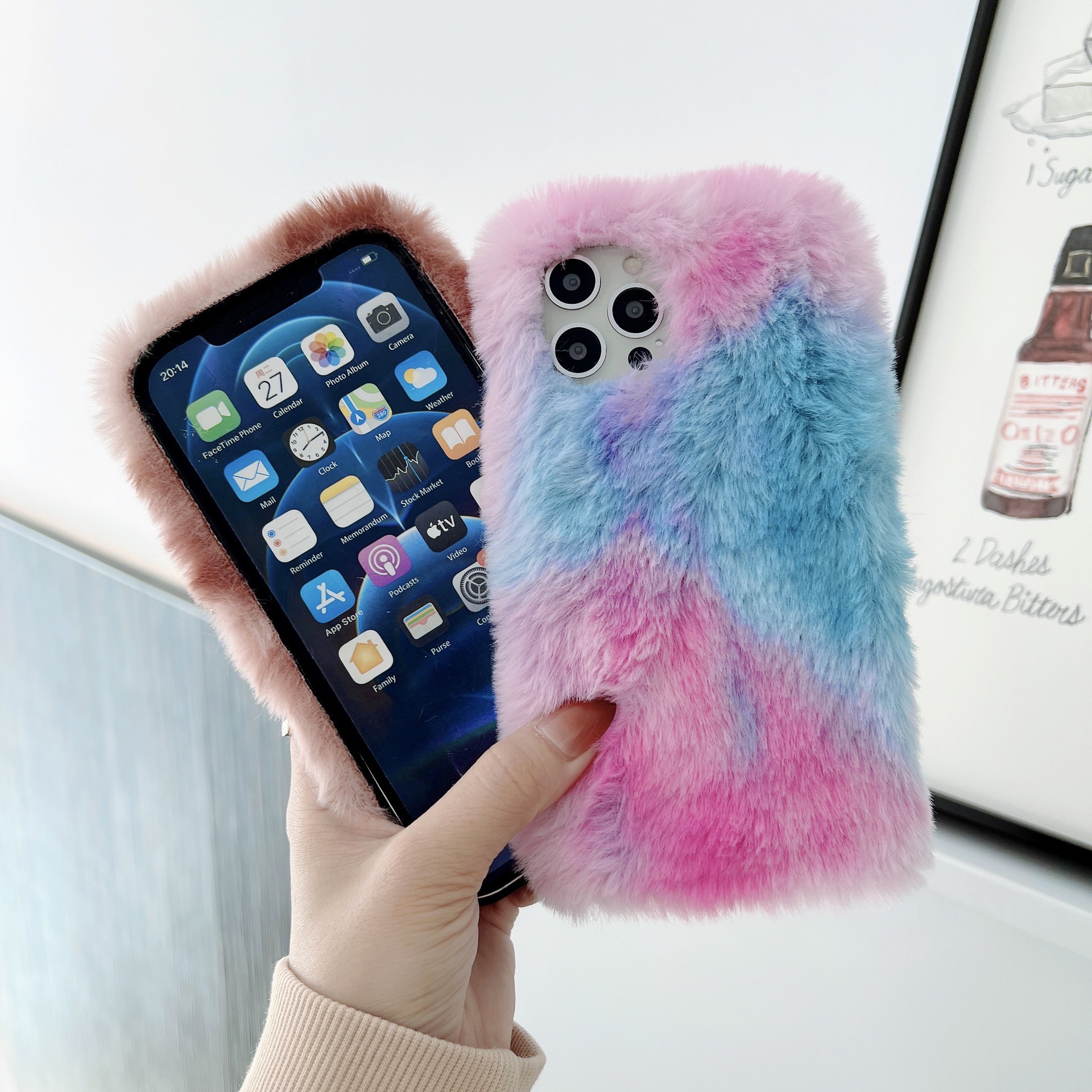 Peaceminusone Fur Case ファーケース RED Peaceminusone Fur Case ファーケース RED