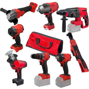 Juego de Herramientas de Batería de Litio sin Escobillas 8 en 1, Eficiente y Duradero, Adecuado para Mantenimiento Industrial y Doméstico - Product Image 4