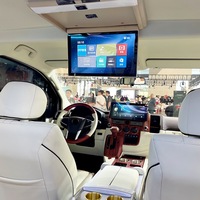 Éclairage de toit Mise à niveau intérieure de la voiture plan de modification complet accessoire de luxe TOYOTA Hiace van phare dôme LED