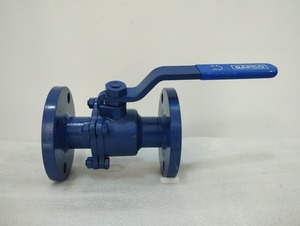 บอลวาล์วสเตนเลสสตีล2นิ้ว (316 SS) แบบแมนนวล2ชิ้น3ชิ้นดีไซน์แบบเจาะเต็มหน้าแปลน150 ASA # PTFE ซีลที่นั่งแบบเจาะ OEM - Product Image 3