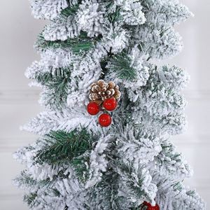 Guirlande de Noël pour Décoration de Scène 180/270cm, Bandes de Vigne Synthétique Épaissie pour Vitrine de Magasin, Guirlandes Florales de Noël - Product Image 3