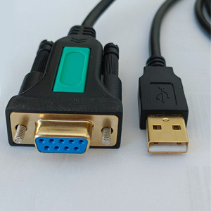 Usb RS232 để DB9 nữ Null modem cáp với FTDI Chipset ft232r nối tiếp chuyển đổi cáp mạ vàng chất lượng cao - Product Image 5