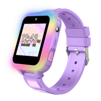Reloj Inteligente para Niños CA13 2G con Pantalla Táctil, Cámara Dual, Llamadas, Música, Calculadora, Alarma, Podómetro, Monitor de Hábitos, Resistente al Agua 3 ATM, Regalo