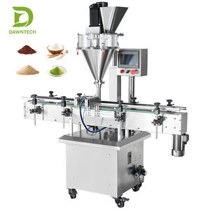 Ligne de production de machine de remplissage automatique de poudre sur convoyeur avec remplisseur à vis sans fin pour produits chimiques, détergents, épices et poudres alimentaires - Product Image 3