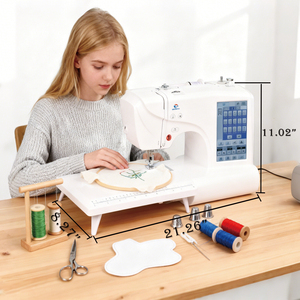 Machine à coudre et à broder informatisée Innovis ES5 de haute précision pour usage domestique et commercial, garantie 1 an - Product Image 3
