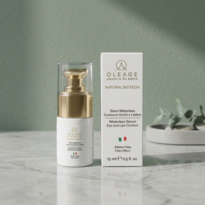 Suero sin Agua con Ácido Hialurónico Oleage Antiarrugas y Antienvejecimiento, Efecto Relleno para Contorno de Ojos y Labios, 15 ml, Natural Biotech - Product Image 3