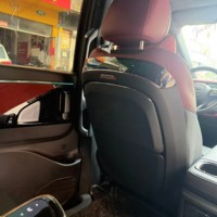 Table pliante pour dossier de siège Cadillac XT5 XT6 2017-2024, chargeur sans fil, roulette de défilement à 4 positions, porte-gobelet, éclairage d'ambiance coloré
