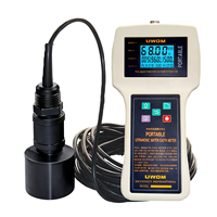 Sondeur à ultrasons portable PMI HLU OEM en acier inoxydable pour mesure de profondeur d'eau, haute précision, étanche IP68, 0,5 %