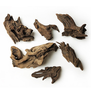 Decorazione per Acquario in Plastica Ecologica, Tronco Decorativo, Grotta Nascondiglio per <span class=keywords><strong>Pesci</strong></span>, Volume 1L, Ornamento per Acquario d'Acqua Dolce per Betta - Product Image 2