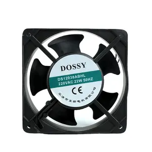 Meilleure vente ventilateur à filtre 120x120x38mm avec filtre noir approuvé CE