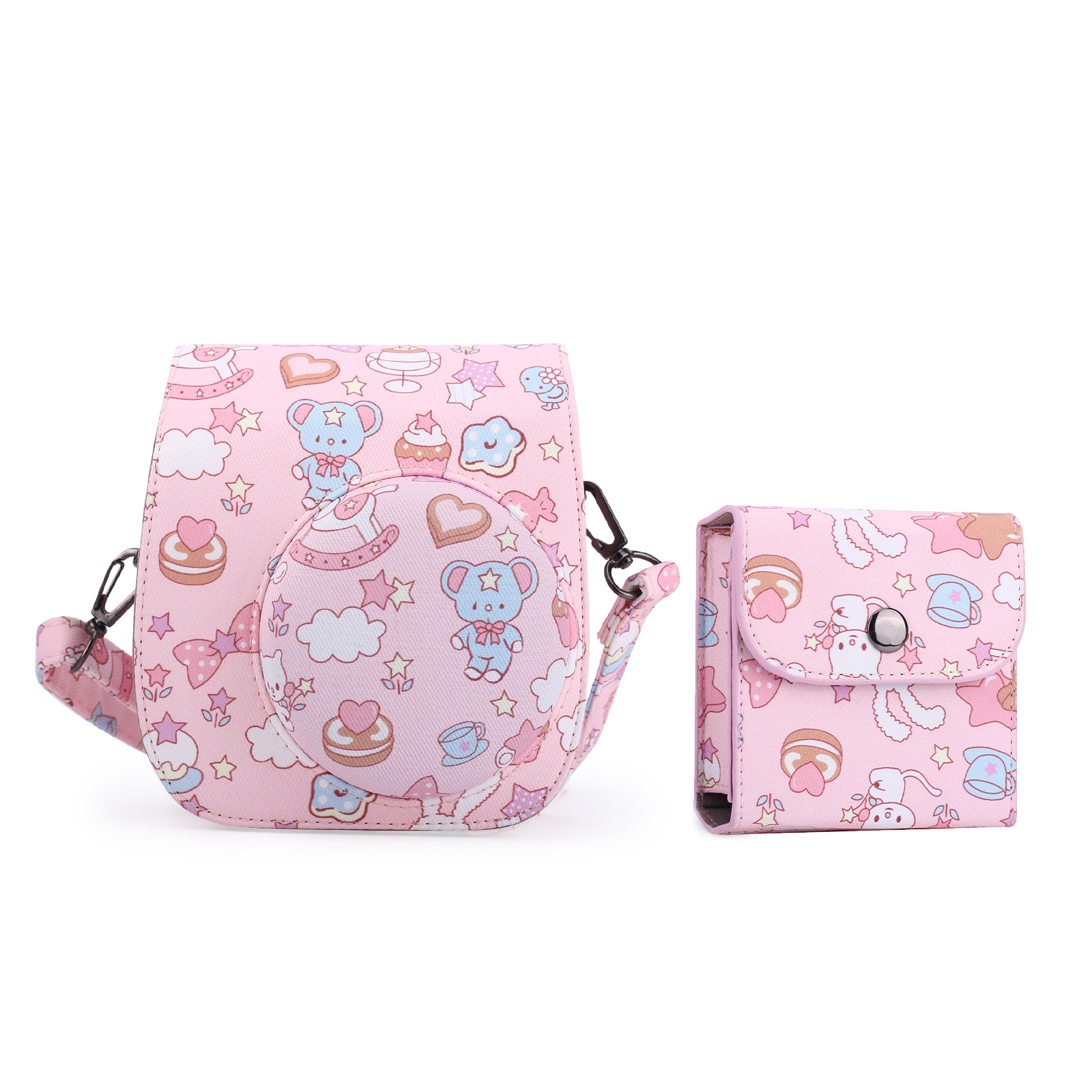 Sac rose avec étui nimi