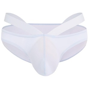 Calzoncillos de Seda de Hielo para Hombre, Sexy, Finos, de Cintura Baja, Transpirables, Suaves, Transparentes, Cómodos, Ropa Interior Masculina Tipo Triángulo - Product Image 6