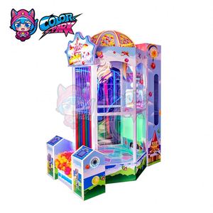 Máquina de Juego de Lotería con Monedas, Diseño de Castillo Arcoíris, Colorida, Novedosa, con Soplador de Bolas, para Parques de Diversiones. - Product Image 6
