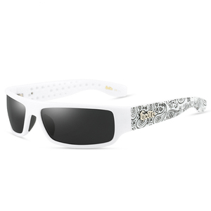 <span class=keywords><strong>Gafas</strong></span> de Sol Estilo Chicano Locomotive Gangster, Moda Hip Hop de la <span class=keywords><strong>Costa</strong></span> Oeste, Montura Rectangular, Lentes Polarizadas Tac - Product Image 3