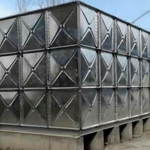 Réservoir d'eau en acier galvanisé à chaud, réservoir de stockage d'eau potable assemblé - Product Image 5