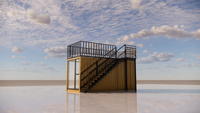 Nouveau design 20m2 modulaire préfabriqué maison modulaire conteneur bureau