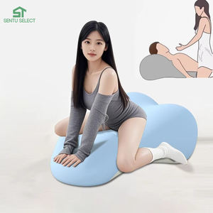 وسادة داعمة للأوضاع الحميمية للزوجين من إسفنج الميموري فوم المريح، مضادة للشخير، وسادة للقراءة والراحة في السرير وتخفيف التوتر - Product Image 1