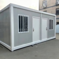 Boîtier mobile modulaire en acier Conteneur amovible pour bureau école salon chambre à coucher pour entrepôt appartement hôtel villa