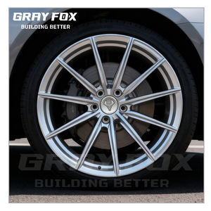 GRAYFOX Nuevas Llantas Forjadas Plateadas Personalizadas de 17-20 Pulgadas 5x114.3/5x120 PCD para <span class=keywords><strong>Mercedes</strong></span>- Clase C/CLA/CLS/<span class=keywords><strong>SL</strong></span> C 180/200/250/300 - Product Image 3