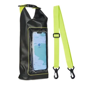 iphone TPU floating high quality OEM large waterproof phone pouch case for swimming surfing diving outdoor