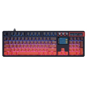 Teclado mecánico inalámbrico para juegos SKYLOONG <span class=keywords><strong>104</strong></span> Pro de 3 modos con pantalla 2,0, 3 perillas, teclas PBT grabadas en el lado intercambiables en caliente RGB - Product Image 1