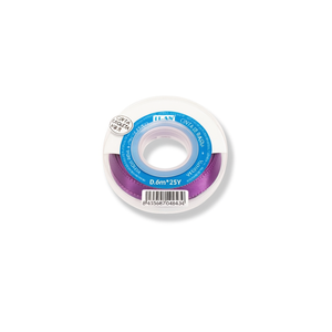 Nastro in raso Ilan 0,6 m 25Y viola per artigianato - Product Image 1