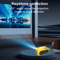 Proyector LED Mini Portátil M24, Precio de Fábrica al por Mayor, Pantalla TFT LCD, para Negocios, Escuelas, Aulas y Educación