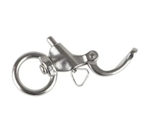 Vòng xoay <span class=keywords><strong>Snap</strong></span> còng dưới với phát hành nhanh chóng mùa xuân thép không gỉ Wire Rope phụ kiện - Product Image 5