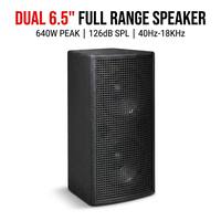 Subwoofer professionnel 6,5 pouces et 160W, toutes séries, avec tweeter de 44 mm, unité de woofer à aimant puissant, M206