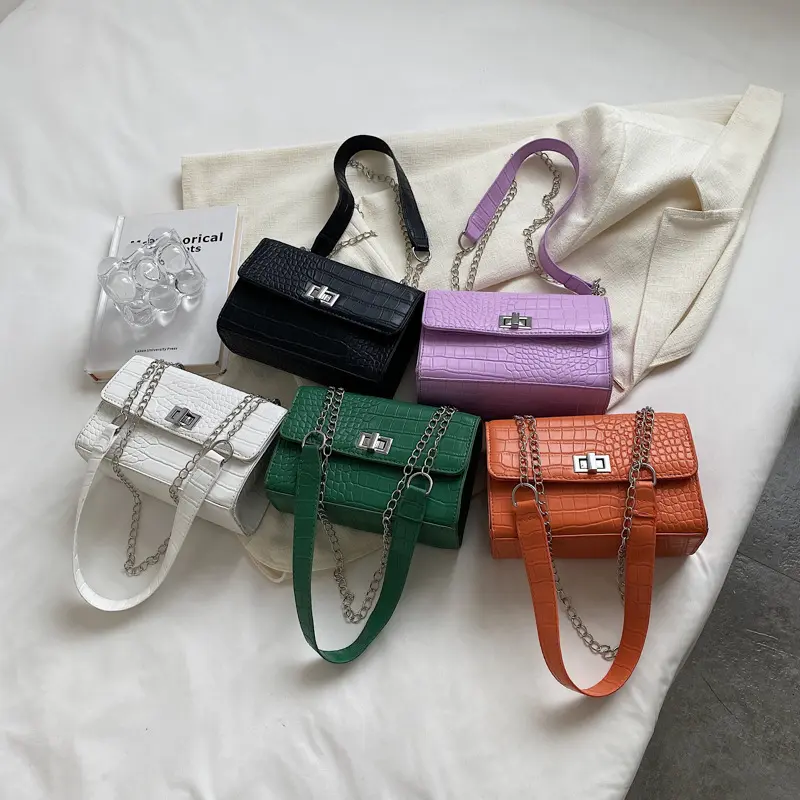 Wholesale Hot Sale Ladies Handbags Women Hand Bags Fashion PU Leather Shoulder Bag