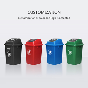 60 Litre Plastic Trash Cans Large Kitchen Waste <strong>Bin</strong> <strong>with</strong> Swing Top <strong>Lid</strong> for Kitchen Use Rubbish <strong>Bin</strong> - Product Image 6