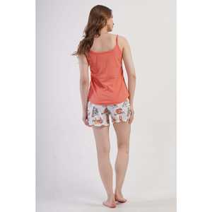 Falda con Tirantes Ovalados para Mujer, Ropa de Dormir Cómoda - Product Image 1