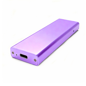 Алюминиевый корпус для M.2 NVMe SSD с интерфейсом USB 3.2 10 Гбит/с, внешний бокс для M2 SSD/HDD - Product Image 4