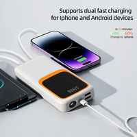 Fábrica al por mayor 60000mAh Batterie Externe Portable Power Bank para iPhone Fan Laptop Carga de alta capacidad 60000mAh Powerbanks