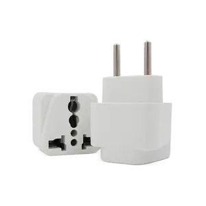 european travel plug adapter 2 pin round pin european plug us uk to european plug adapter