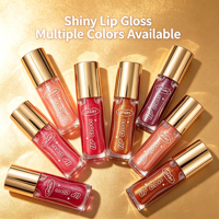 FAIRY LG79 Gloss à lèvres luxueux brillant hydratant couleur pailletée
