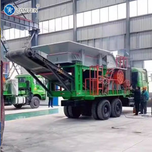 Le camion de broyeur de minerai de bas <span class=keywords><strong>prix</strong></span> a monté le broyeur mobile de roche avec 1-10 tonnes par capacité de traitement d'heure - Product Image 6