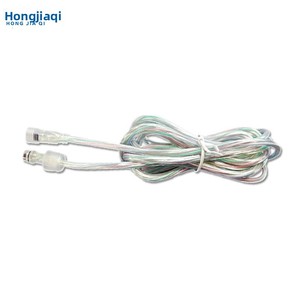 Nhà sản xuất tùy chỉnh <span class=keywords><strong>RGB</strong></span> Bốn lõi không thấm nước trong suốt Docking chiếu sáng cáp mới dẫn không thấm nước rgb4p Adapter kết nối - Product Image 5