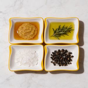 Petits bols et coupelles en mélamine, résistants au lave-vaisselle, pour sauce soja et sauces d'accompagnement, motif Océan - Product Image 5