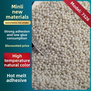 Granulés d'adhésif thermofusible à haute température en polyéthylacétate (à base d'EVA) pour le travail du bois, les panneaux écologiques, les panneaux à âme et les panneaux en bois massif - Product Image 1