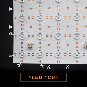 LED tấm ánh sáng với ống kính 170 DC24V 28 Wát 98led 500*250 mét linh hoạt LED Đèn nền tấm cho Trần Onyx Marble Agate đèn nền - Product Image 4