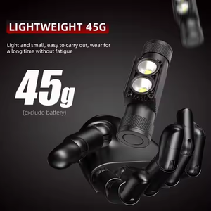 <span class=keywords><strong>Linterna</strong></span> Frontal LED <span class=keywords><strong>de</strong></span> Alta Potencia Recargable con 2pcs XML2 SST40 para Caza, Batería No Incluida - Product Image 5