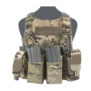 Gilet tactique Wesure CPC porte-plaques anti-coupure imperméable en polyester 900D PVC, toile de nylon tendance pour l'extérieur, logo personnalisé, taille unique - Product Image 2