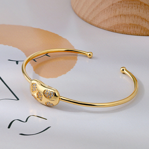 Bracciale Regolabile con Zircone Bianco o Nero, Design Ispirato alla Vita, Gioiello Raffinato per Uso Quotidiano Personalizzato - Product Image 3