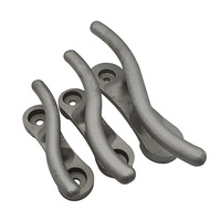Nouveaux étriers en S de haute qualité en alliage d'aluminium noir, taille standard, pour quincaillerie de bateau et équipement de navigation