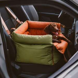 Coussin <span class=keywords><strong>de</strong></span> siège arrière <span class=keywords><strong>de</strong></span> voiture pour animaux <span class=keywords><strong>de</strong></span> compagnie, amovible et lavable, en cuir imperméable et anti-salissure, pour le voyage en voiture, vêtements et accessoires pour animaux <span class=keywords><strong>de</strong></span> compagnie - Product Image 1