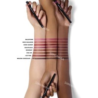 Crayon à lèvres TikTok transfrontalier pour best-seller, couleur naturelle, longue tenue, anti-bavures, application fluide, taille standard